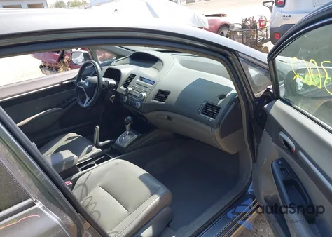 2011 Honda Civic Ex-L from USA, damaged, VIN 19XFA1F98BE004732